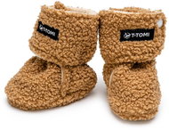 T-tomi Teddy Brown (3-6 months) - Baby Booties