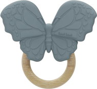 Label Label Butterfly Blue - Baby Teether
