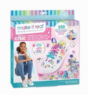 Make It Real - Dekoratív Rainbow Chic cipőmatricák - Matrica gyerekeknek