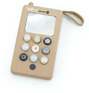 Tryco Drevený mobilný telefón - Motorická hračka