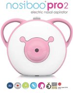 Nosiboo Pro2 Elektrická odsávačka nosních hlenů růžová - Nasal Aspirator