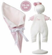 Llorens M636-32 obleček pro panenku miminko New Born velikosti 35-36 cm - Oblečení pro panenky
