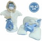 Llorens M740-77 obleček pro panenku miminko New Born velikosti 40-42 cm - Oblečení pro panenky