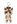 Nici Glubschis Giraffe key ring Halla 9 cm