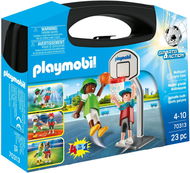 Playmobil Přenosný box velký - basketbalisté - Stavebnice