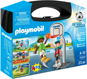 Építőjáték Playmobil hordozható doboz nagy - kosárlabdázók - Stavebnice