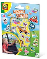 SES Cestovní hra - Okenní nálepky mix 38 ks - Kids Stickers
