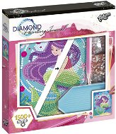 Totum Diamantový denník Morská panna - Diamantové maľovanie