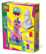 Ses Gießen und Malen - glitzerndes Einhorn - Kreativset