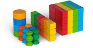 Geomag Magicube Shapes, 164db - Építőjáték