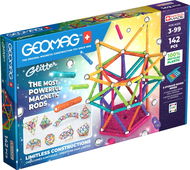 Geomag Glitter 142 dílků - Stavebnice