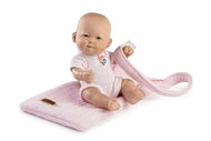 Guca 946 New Born Holčička - realistické miminko s celovinylovým tělem - 25 cm - Panenka