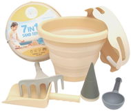 Compactoys Skládací sada 7v1 béžová - Sada na písek