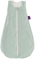 Träumeland Sleeping bag GOTS Liebmich Blätter Mint 110 - Children's Sleeping Bag