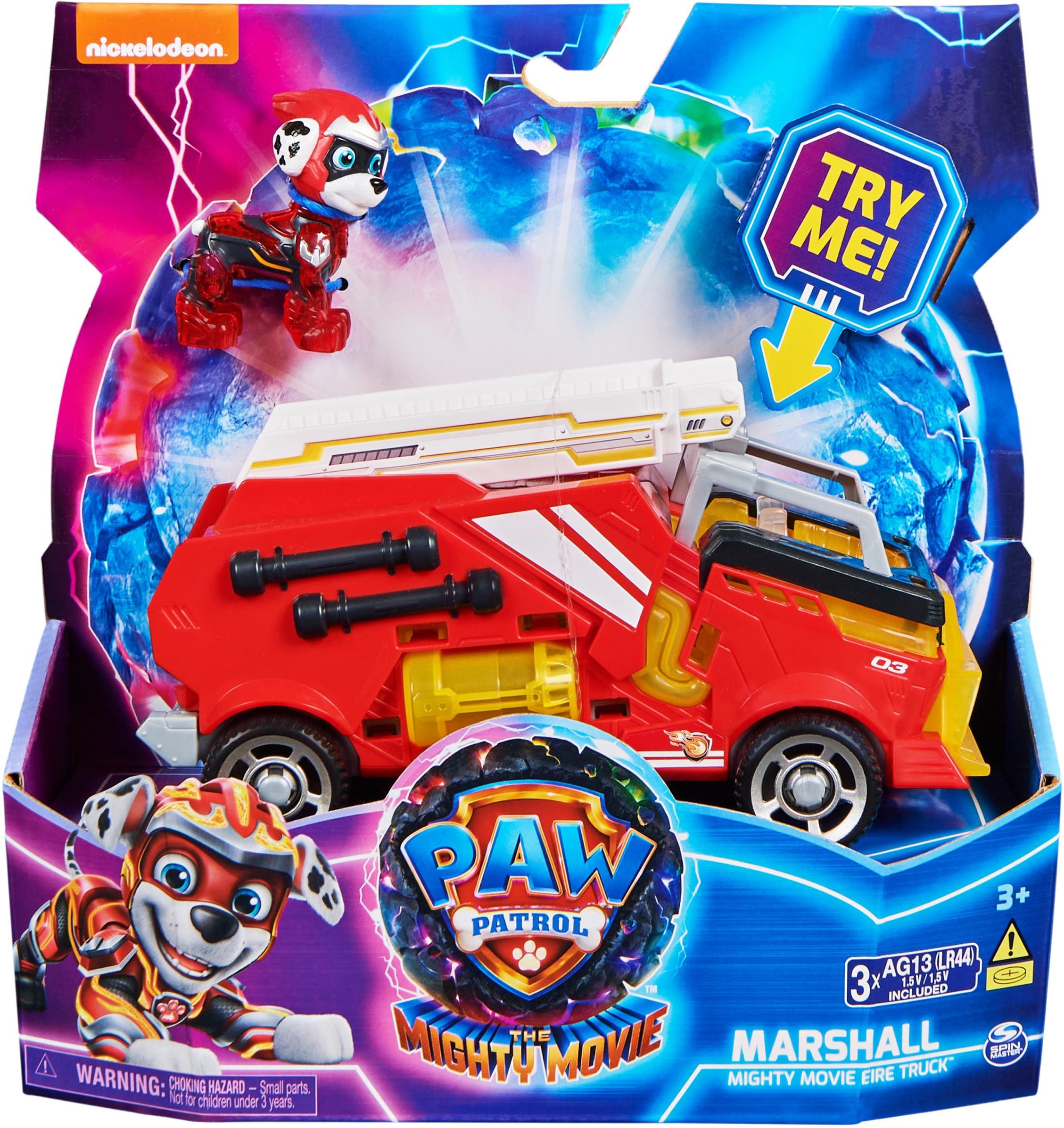 Paw Patrol Movie 2 Thematisches Fahrzeug Marshall Auto alza