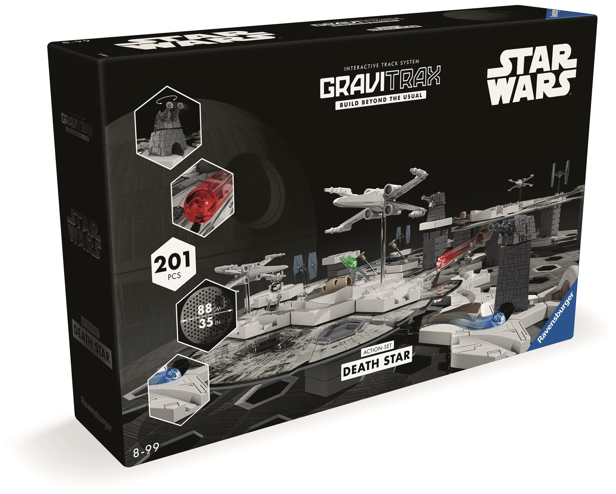 Ravensburger 238606 GraviTrax Star Wars: Halálcsillag kezdő szett