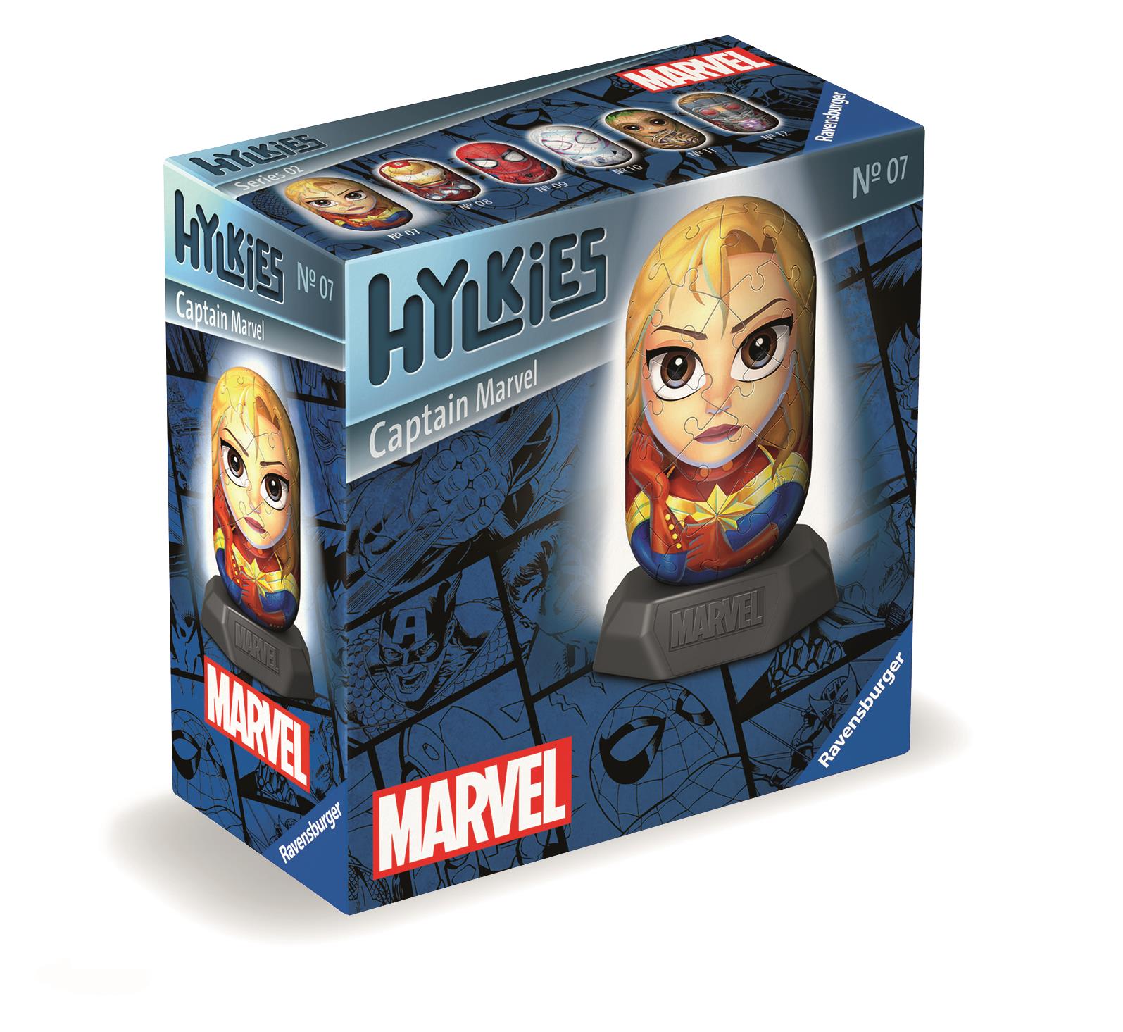 Ravensburger 120011569 Hylkies Marvel: Marvel Kapitány