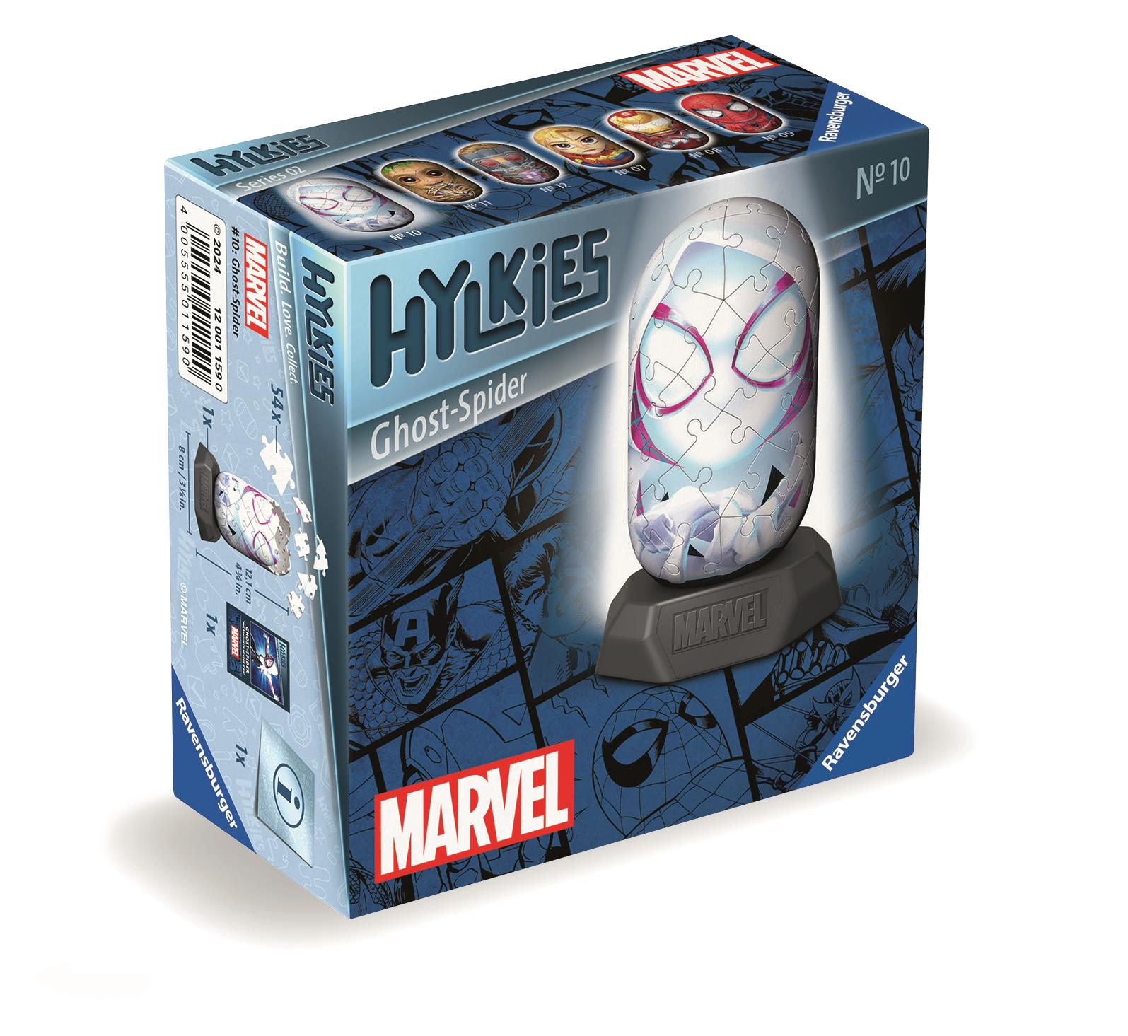 Ravensburger 120011590 Hylkies Marvel Ghost Spider