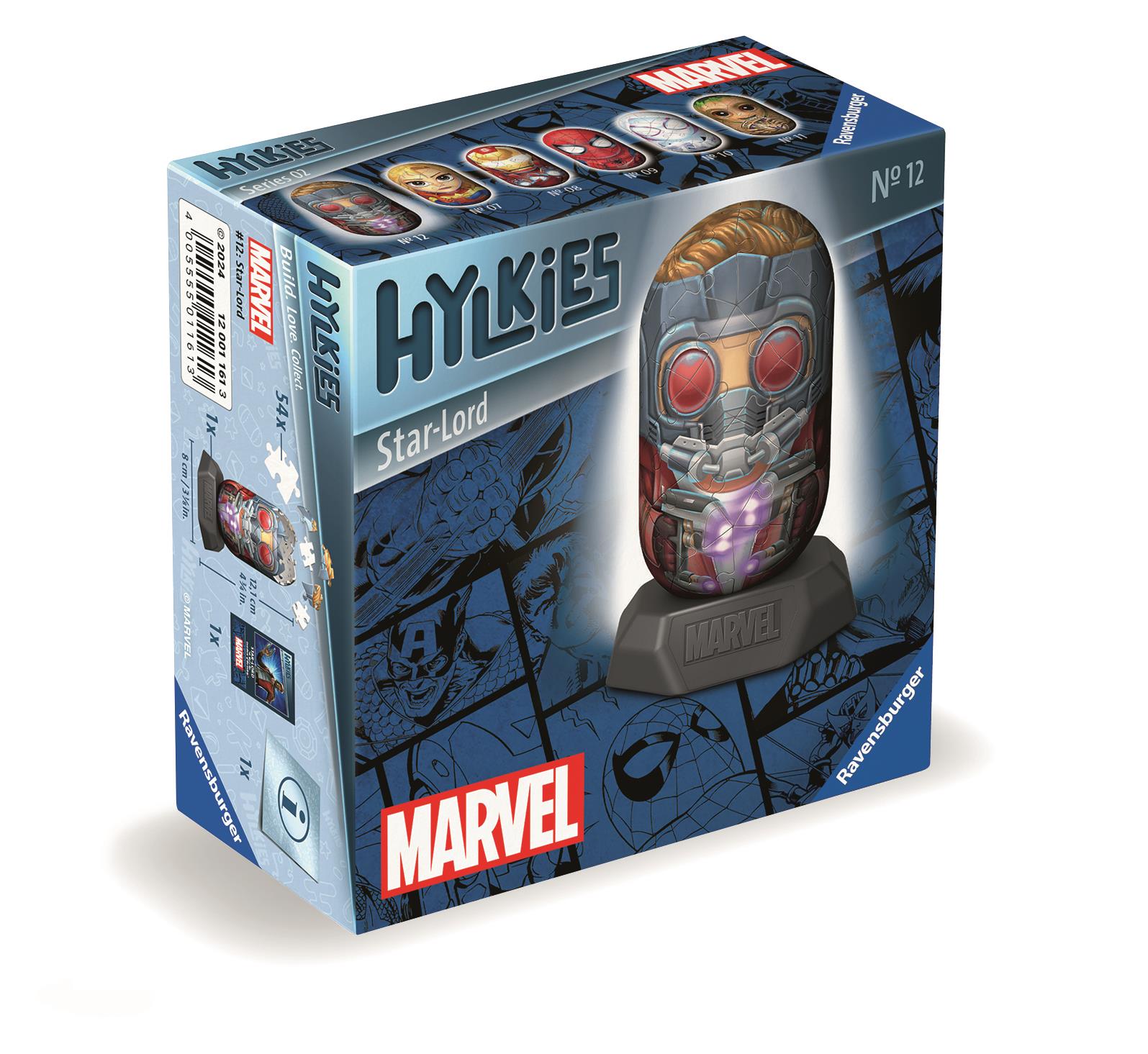 Ravensburger 120011613 Hylkies Marvel Star Lord