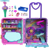 Polly Pocket Holiday resort in suitcase, 4 pidi dolls, 25+ accessories - Figure and Accessory Set