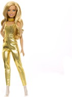 Barbie Fashionistas model in gold jumpsuit with accessories 65th anniversary - Doll