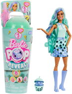 Barbie Pop Reveal Barbie bubble tea - Zelený čaj s doplňky a 8 překvapení, voňavé - Panenka