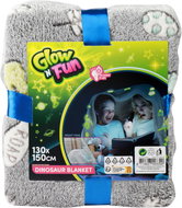 Teddies Blanket Dinosaur glow in the dark - Blanket