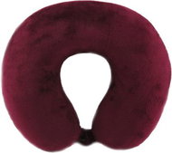 Sparkys Záhlavník 30 × 30 × 9 cm vínový - Travel Pillow