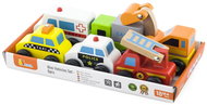 Viga Cars 6 pcs - Toy Car Set
