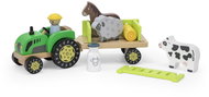 Viga Tractor with animals - Toy Car for Toddlers