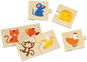 Viga Krmení zvířátek - Dřevěné puzzle