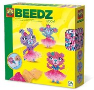 Perler Beads SES Zažehlovací korálky - zvířátka tanečnice, 1200 ks - Zažehlovací korálky