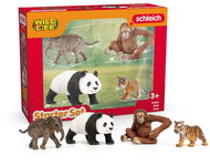 Schleich Wild Life Asia Starter Set 42736 - Figure and Accessory Set