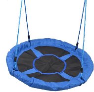 Hojdací kruh s priemerom 100 cm modrý - Hojdačka