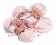 Llorens 63592 New Born holčička - realistická panenka s celovinylovým tělem - 35 cm - Doll