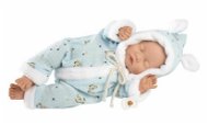 Llorens 63301 Little Baby – spiaca reálna bábika s mäkkým látkovým telom – 32 cm - Bábika