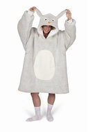 Cozy Noxxiez Rabbit - warm TV hoodie blanket for teens and adults - Wearable Blanket