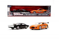 Jada Fast and Furious Doppelpack Toyota Supra und Dodge Charger - Metall-Modell