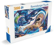 Ravensburger 120008132 Draci - den a noc  - Puzzle