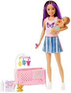 Barbie chůva herní set - spinkání - Doll