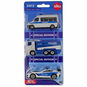 Siku Blister set - Policie 3 ks - Kovový model