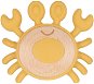 Canpol babies Dřevěno-silikonové kousátko krab - Baby Teether
