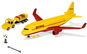 Siku Super - DHL nákladní letadlo s příslušenstvím - Kovový model
