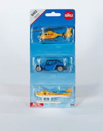 Siku Blister set - Akční 3 ks - Kovový model