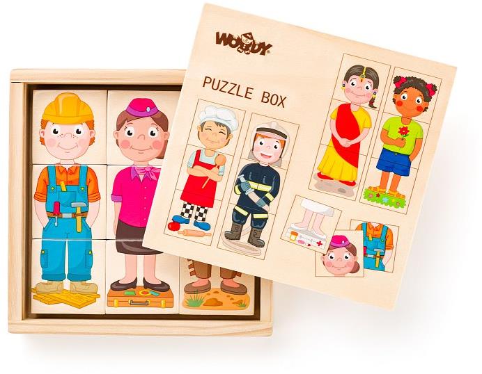 Woody Puzzle box - Foglalkozások