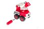 Šroubovací hasičské auto se šroubovákem - Toy Car