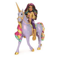 Unicorn Academy Svetelný jednorožec Wildstar 28 cm s bábikou Sophia 24 cm - Figúrky