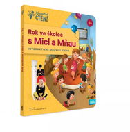 Kouzelné čtení Kniha Rok ve školce s Mici a Mňau - Kouzelné čtení