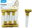 Holographic golden flicker, 6 pcs