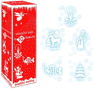 Jula Snow spray 150ml + stencils 10pcs - Decoration